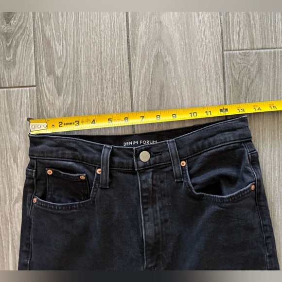 Aritzia Denim Forum|Twiggy high rise flare black jeans,closet staple•••size 26 - Picture 14 of 16